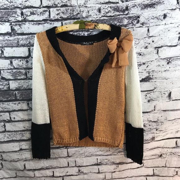 Arthur F Paris Sweaters - Arthur F Paris Colorblock Cardigan Sweater